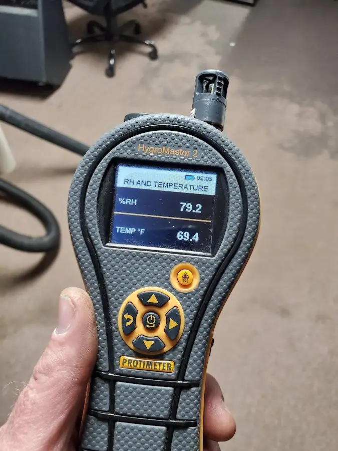 Moisture meter humidity assessment for Mold Remediation & Removal in Rancho Santa Margarita